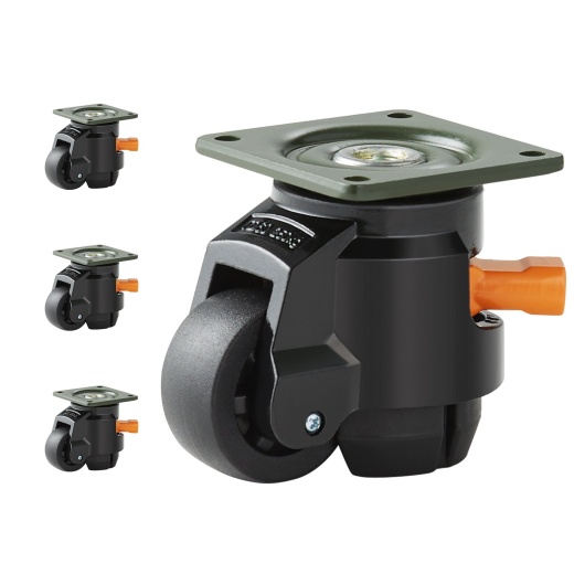 Vevor Leveling Casters - Heavy Duty 360° Swivel Caster Wheels