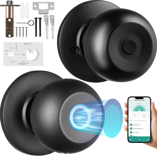 Vevor Smart Door Knob Biometric Door Lock