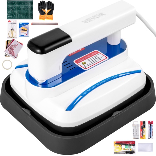 Vevor Heat Press 7 X 8 Inch Easy Press 800W 0-200? Mini Press for T-Shirts