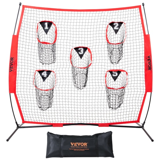 Vevor 7 x 7 Ft Football Trainer Throwing Net