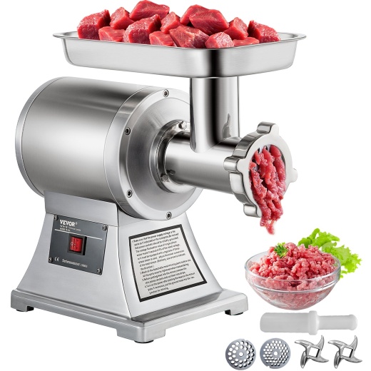 Vevor Commercial Meat Grinder - 1100W Heavy Duty Industrial Mincer