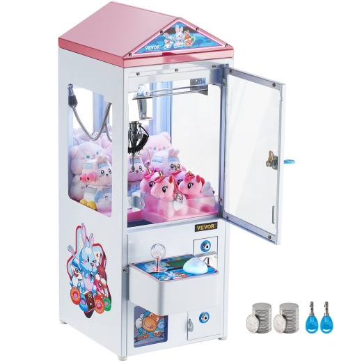 Vevor Claw Crane Machine Mini Candy Prize Grabber Catcher Arcade Game Toys