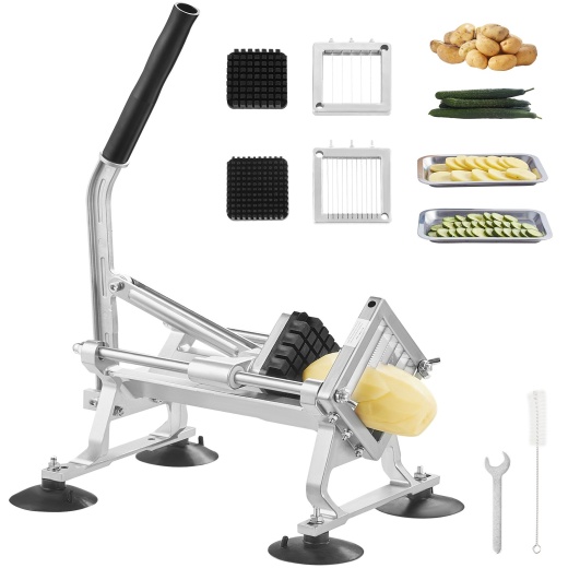 Vevor Commercial Vegetable Slicer | Manual Stainless Steel Cutter