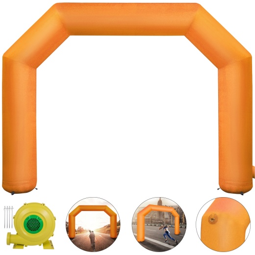 Vevor Inflatable Arch Orange 20Ft