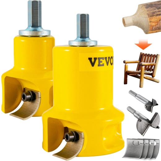 Vevor Tenon Cutter - Premium Aluminum & Steel Log Furniture Cutter