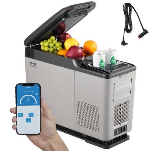 Vevor Portable Car Refrigerator Freezer Compressor 15 L Single Zone