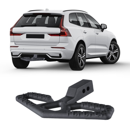 Vevor Hitch Step For 2" Receiver Universal Trailer Tow Rear Bumper Guard Steel