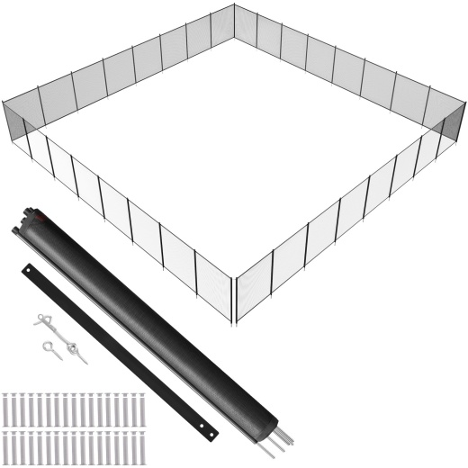 Vevor Pool Fence - 4 x 96 Ft Removable Child Safety Pool Fencing