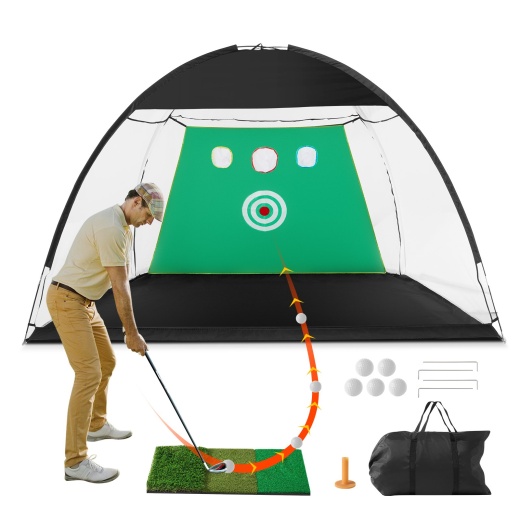 Vevor Golf Net - 10x7ft All-in-One Golf Practice Net