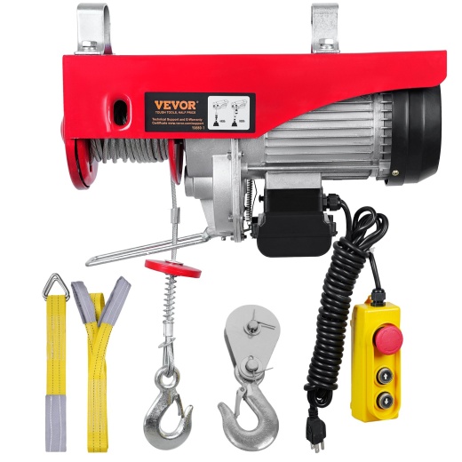 Vevor 880Lbs Electric Hoist with 14Ft Wired Remote Control