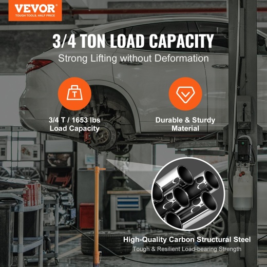 Vevor Underhoist Stand - 3/4 Ton Capacity Pole Jack