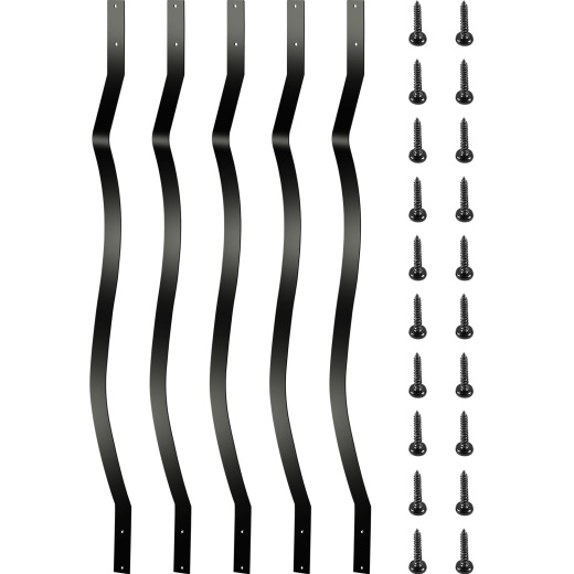 Vevor Deck Balusters - 61 Pack Metal Deck Spindles