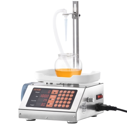 Vevor Liquid Filling Machine, 5-300 G Weighing Capacity, Automatic Bottle Filler Machine