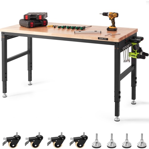 Vevor Workbench A3 Steel Work Bench For Garage