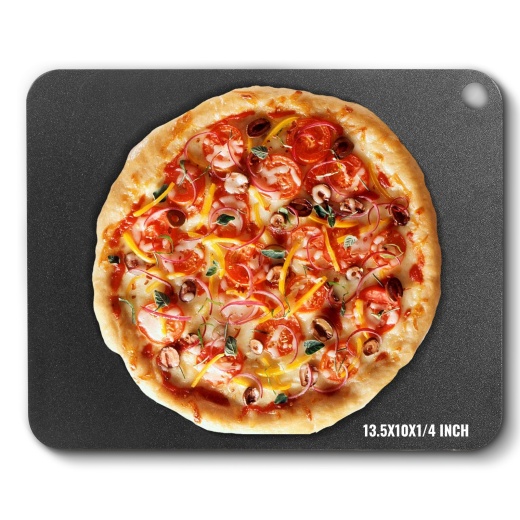 Vevor Pizza Steel, 13.5" x 10" x 1/4" Pizza Steel Plate for Oven