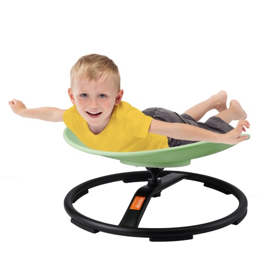 Vevor Kids Swivel Chair, 220 Lbs Capacity, Sensory Spinning Chair, Autistic Kids Sensory Toy Chair With Non-Slip Metal Base, Toddler Sit And Spin Chair For Coordination Balance Focus Training Green