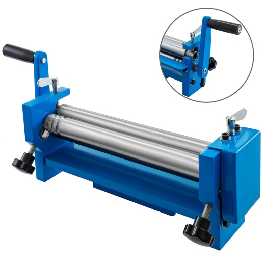 Vevor 12.6 In. Slip Roll Roller Metal Plate Bending Round Machine