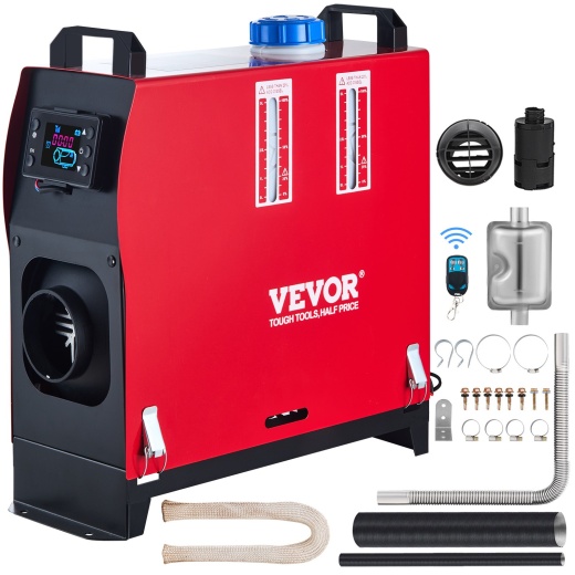 Vevor 5Kw Diesel Air Heater - All-in-One 12V Diesel Parking Heater