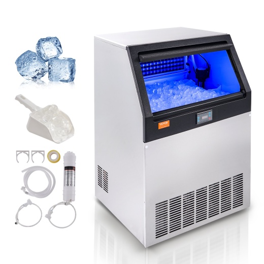 Vevor Commercial Ice Maker - 200Lbs/24H