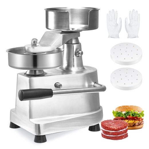 Vevor Commercial Burger Patty Maker, 130mm/5inch Hamburger Beef Patty Maker