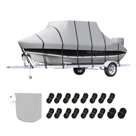 Vevor T-Top Boat Cover for 24'-26' Boats
