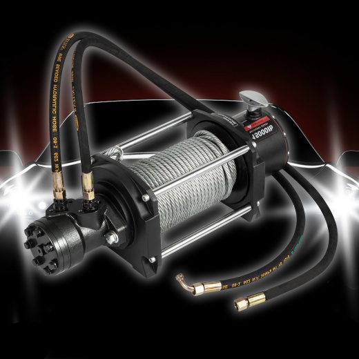 Vevor Industrial Hydraulic Winch 15,000Lbs - Heavy-Duty Utility Winch