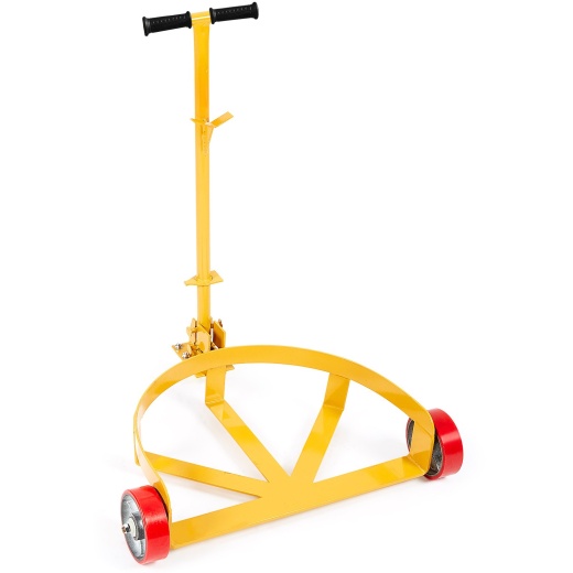 Vevor 55 Gallon Drum Dolly - Heavy Duty Steel Frame with Adjustable Handle