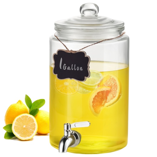 Vevor Beverage Dispenser - 1 Gallon Drink Dispenser for Parties