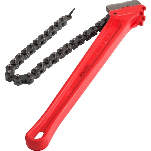 Vevor Chain Wrench Pipe 36 Inch - Heavy Duty Oil Filter Chain Wrench