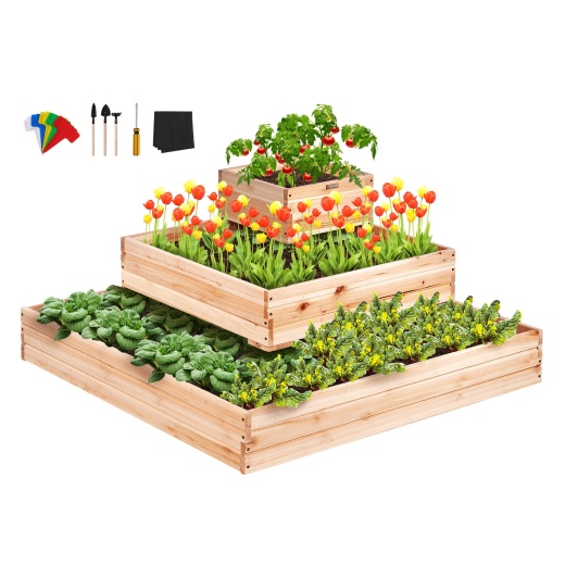 Vevor Wooden Raised Garden Bed Planter Box