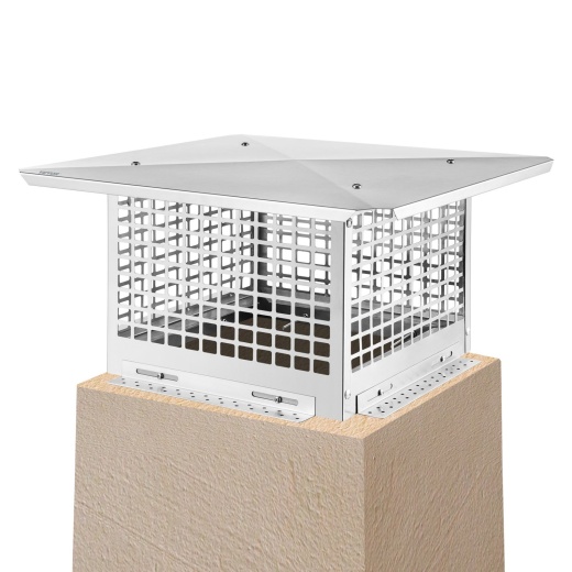 Vevor Chimney Cap - 13'' x 13'' Stainless Steel Flue Cover