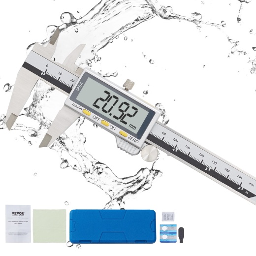 Vevor Digital Caliper, Calipers Measuring Tool 0-6"