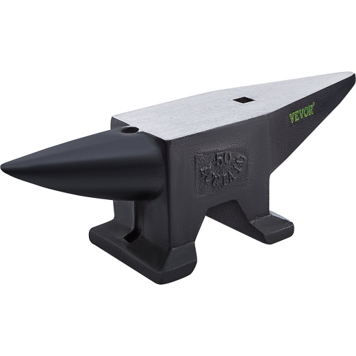 Vevor Cast Iron Anvil - High-Quality 110 Lbs Blacksmith Tool