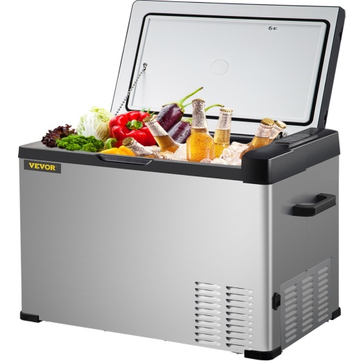 Vevor 12 Volt Refrigerator - Portable Refrigerator Freezer