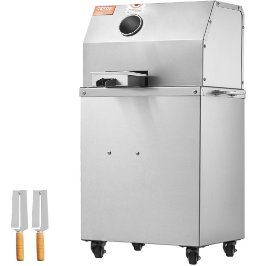 Vevor Electric Sugar Cane Juicer Machine - 800W Sugarcane Juicer with 661LBS/H High Output