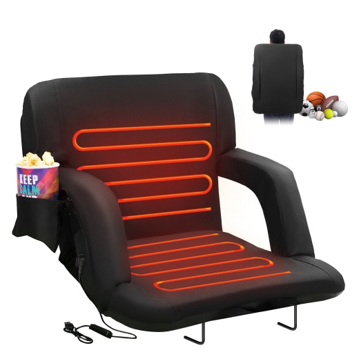 Vevor Double Heated Stadium Seat with Back Support