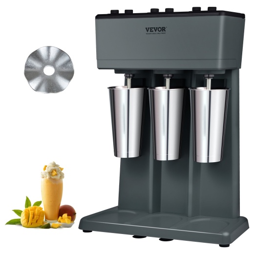 Vevor Milkshake Maker, 375W x 3 Electric Milkshake Machine