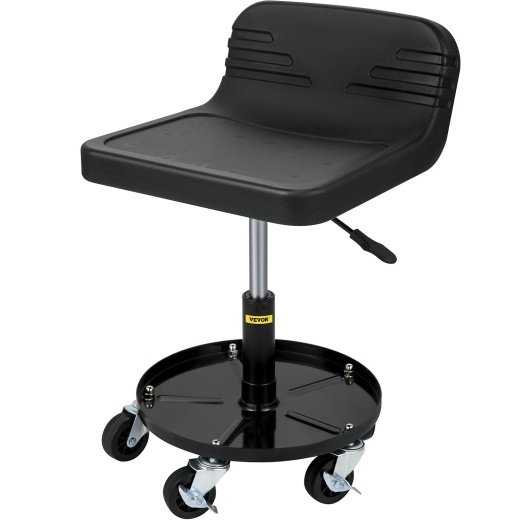 Vevor Rolling Garage Stool – 300Lbs Capacity and Adjustable Height