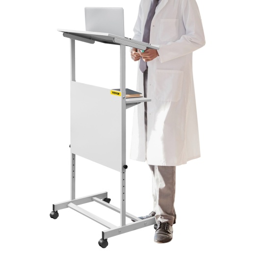Vevor Stand Up Lectern - Height Adjustable Portable Podium