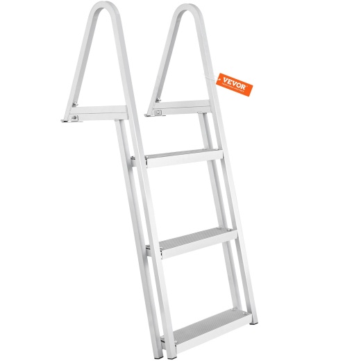 Vevor Dock Ladder - Removable 3 Steps, 350 Lbs Load Capacity