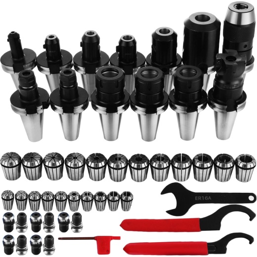 Vevor CAT40 ER32 ER16 Spring Steel Collet Set for Precision Machining