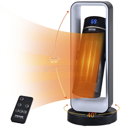 Vevor Electric Space Heater with Thermostat Remote Control