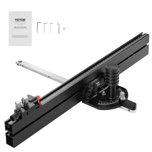 Vevor Precision Miter Gauge - Aluminum Alloy Table Saw Miter Gauge for Woodworking