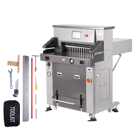 Vevor Electric Hydraulic Paper Cutter - 26" Heavy Duty Cutting Machine