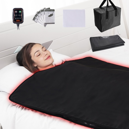 Vevor Sauna Blanket for Detoxification, Portable Far Infrared Sauna for Home