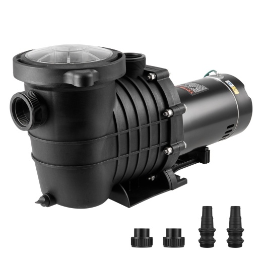 Vevor Above Ground Pool Pump - 2 HP Single Speed for Effortless Pool Maintenance