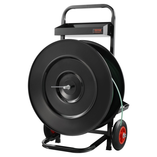 Vevor Strapping Dispenser Banding Cart For Pet/Pp Strapping Roll 16"/8" Core