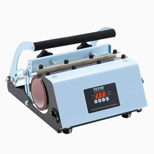 Vevor Tumbler Heat Press Machine 11-30Oz Mug Press Sublimation Tumblers Blue