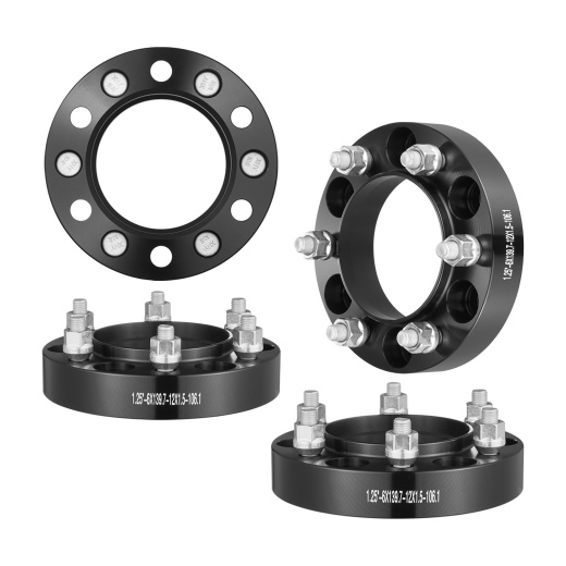 Vevor 1.25" 6"X5" Wheel Spacers Wheel Adapters - 4 Pcs Blue