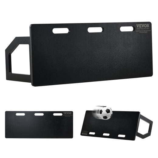 Vevor Soccer Rebounder Board, 40"x16" Portable Soccer Wall with 2 Angles Rebound